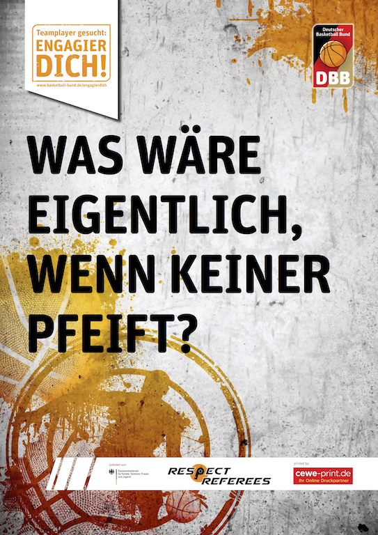 Was wäre eigentlich, wenn keiner pfeift? // Foto: DBB Was wäre eigentlich, wenn keiner pfeift? // Foto: DBB